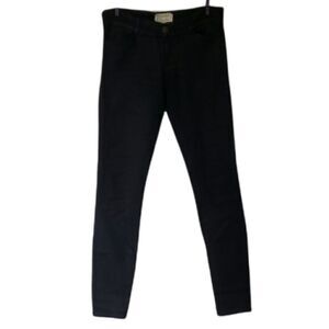 Current Elliot black coated jean legging 28